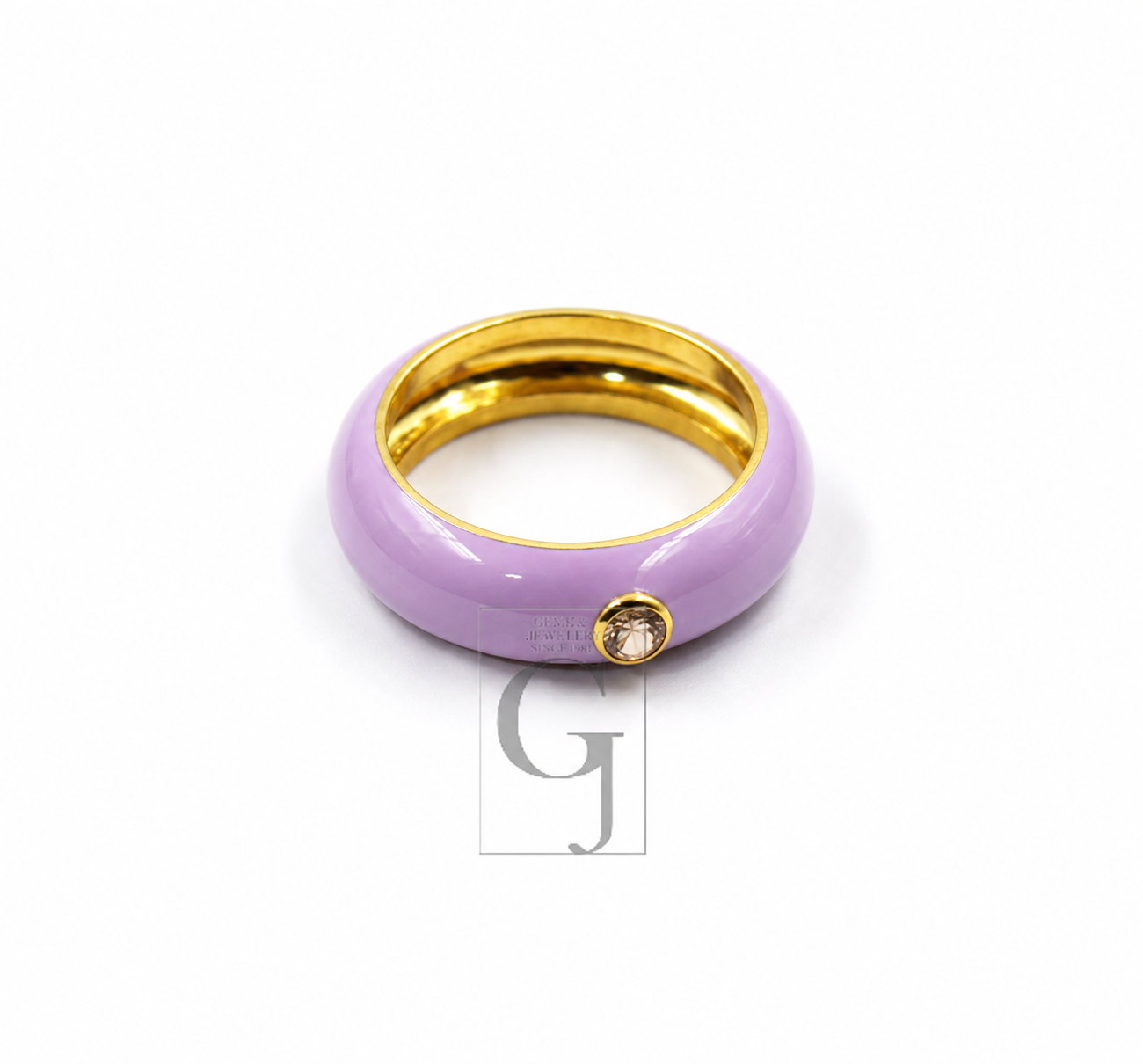 Very Beautiful Enameling Band Ring  Designer Rosecut Pave Diamond Rings 925 Sterling Silver Handmade Silver Finish Diamond Ring