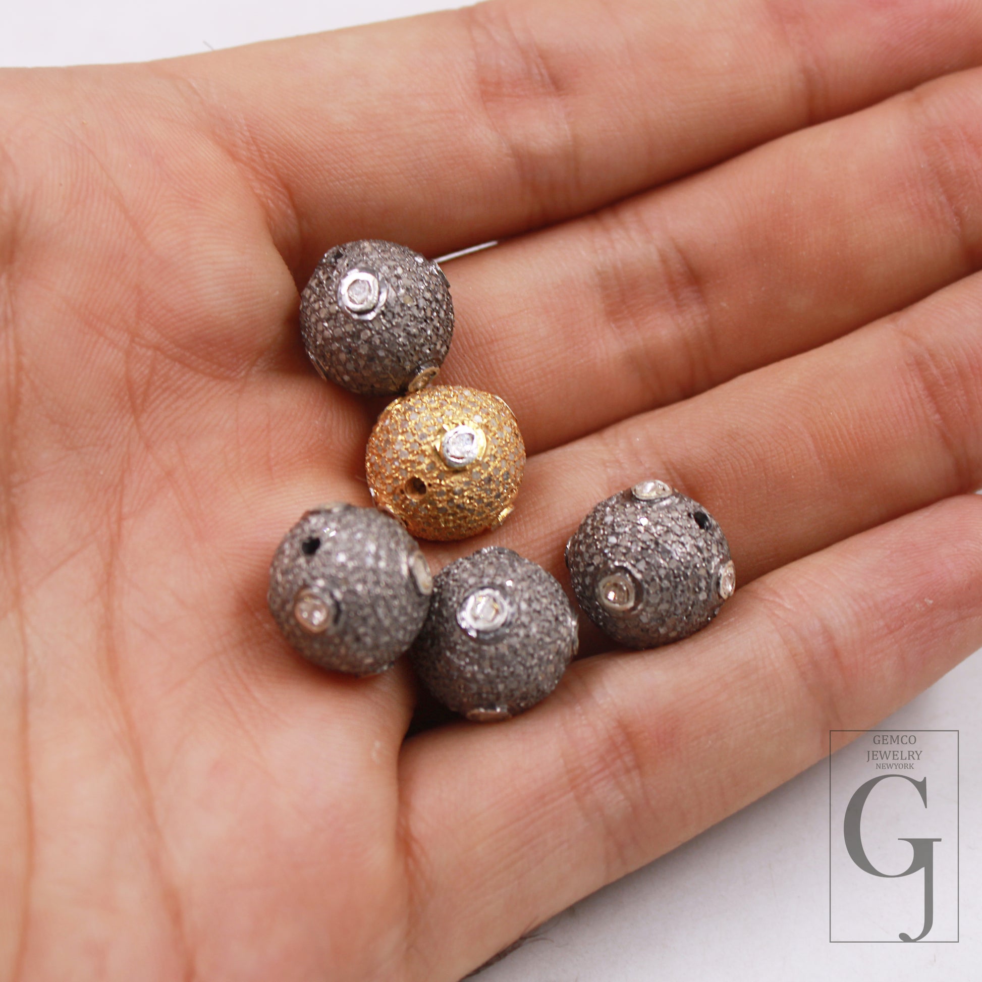 Sparkling Handmade Diamond Beads for Jewelry Crafting