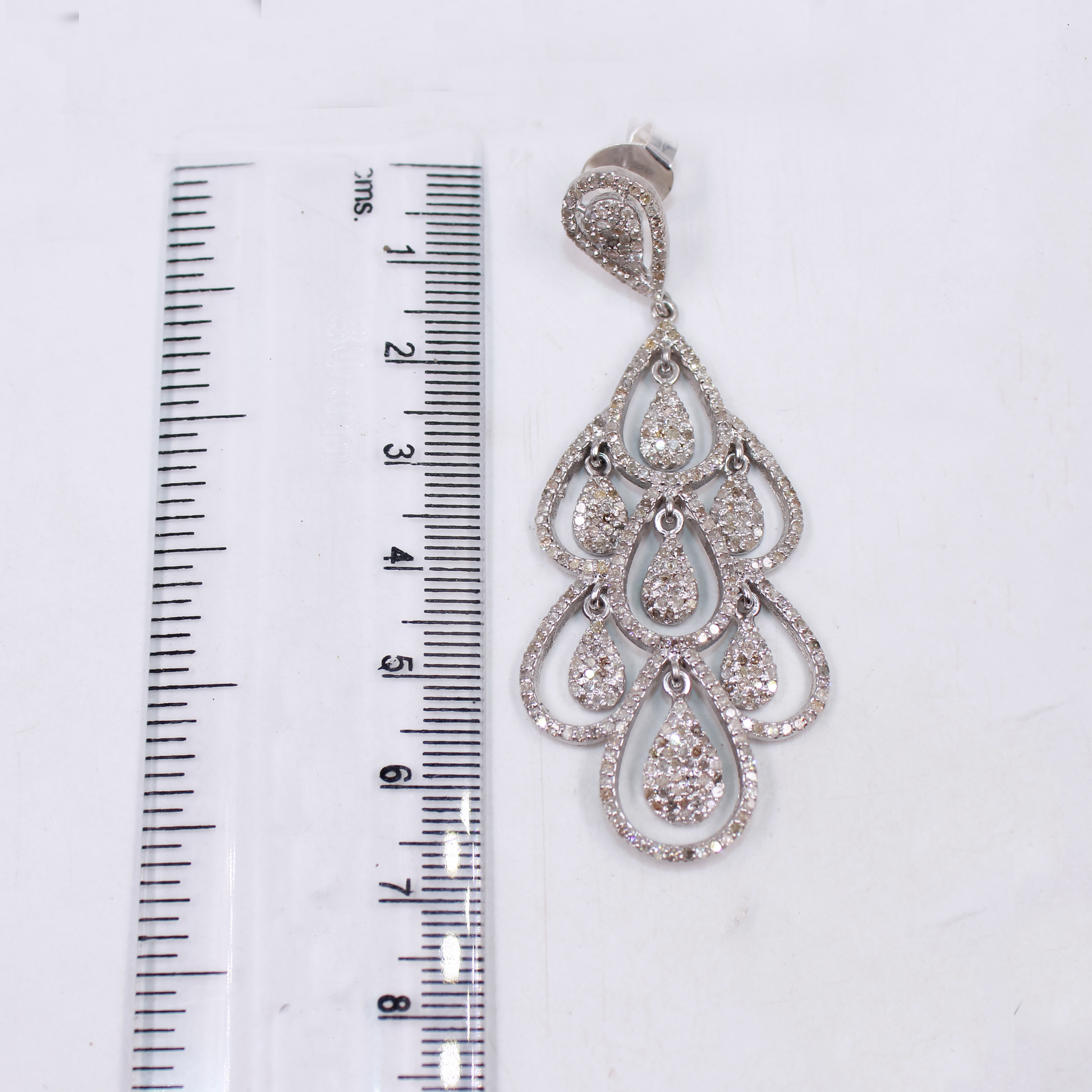 Luxury statement earrings for weddings and anniversaries