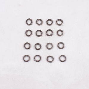 Handmade 925 silver rondelle beads with pavé diamonds for jewelry making.
