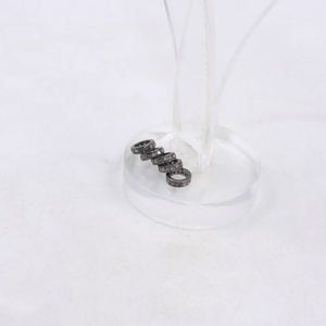 Luxury sterling silver rondelle beads for bracelets, necklaces, and earrings.