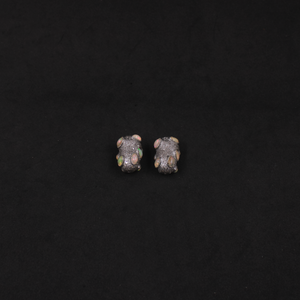 Jewelry supply beads crafted from 925 silver with gemstone accents.