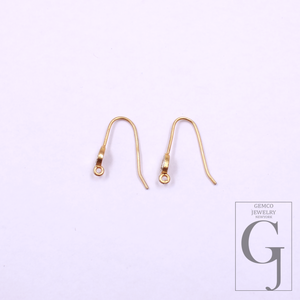 Designer Diamond Earring Hooks – Rosecut Pave Diamond 925 Sterling Silver Handmade | Earring Jewelry Making Supplies