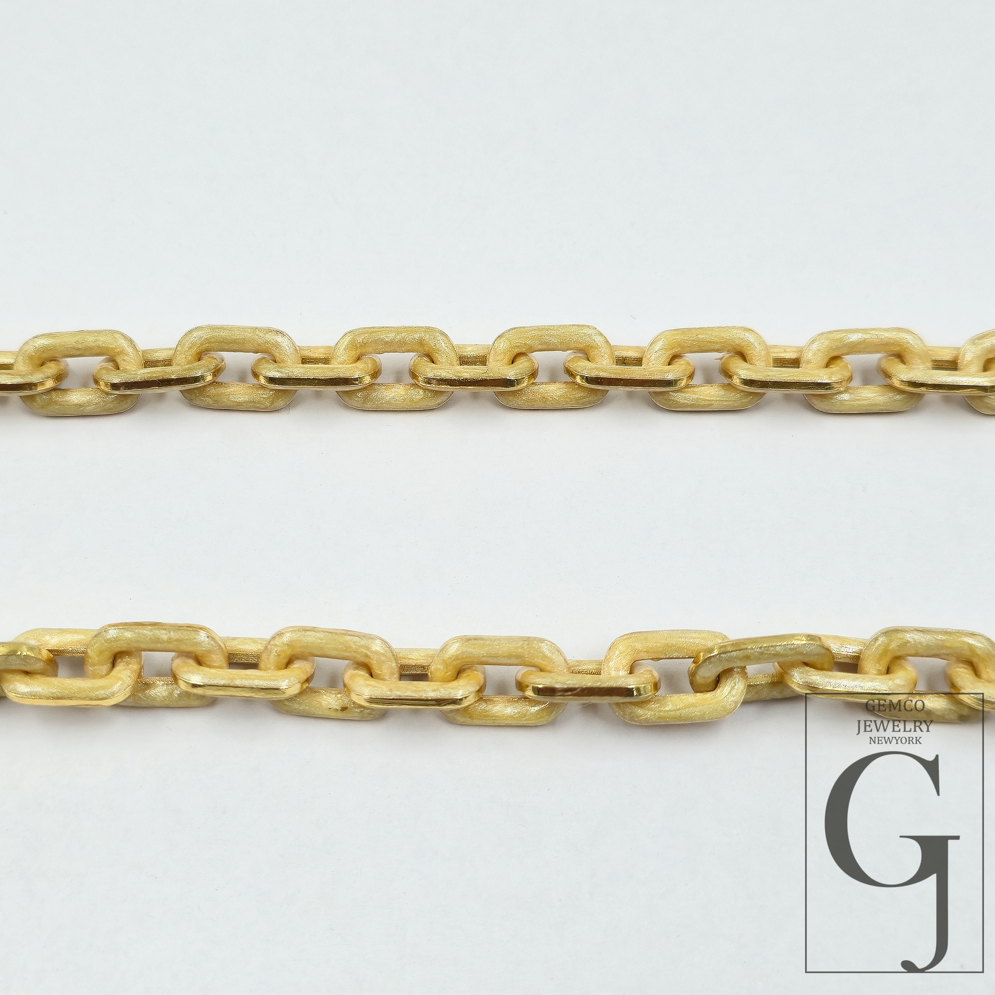 One Of A Kind Golden Pearl Enamel Necklace With Lab Grown Diamonds - Handmade Finish Brass Jewelry Necklace