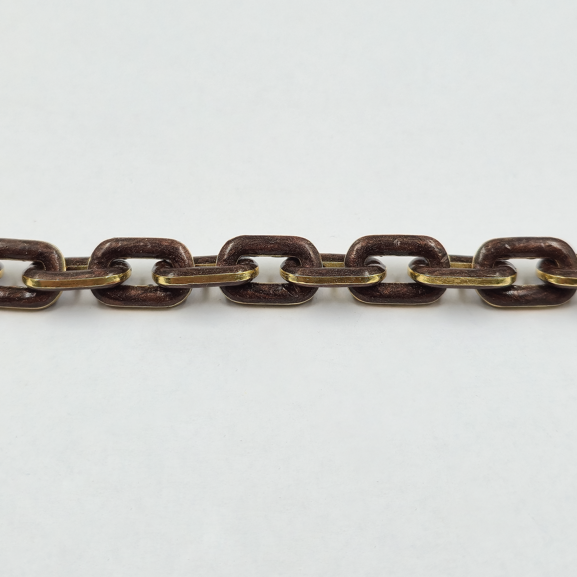 One Of A Kind Brown Pearl Enamel Bracelet - Lab Grown Diamonds Brass Necklace Handmade Finish Jewelry For Her