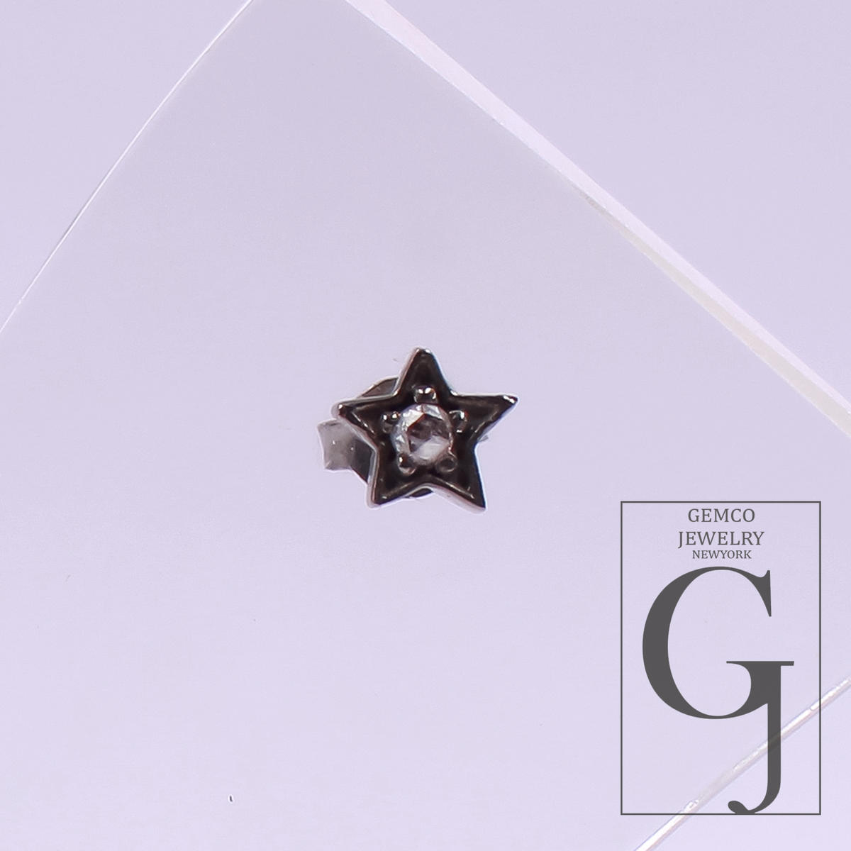 Beautiful Star Earring With Pave Diamond In 925 Sterling Silver Handmade Finish Diamond Jewelry Gift For Her