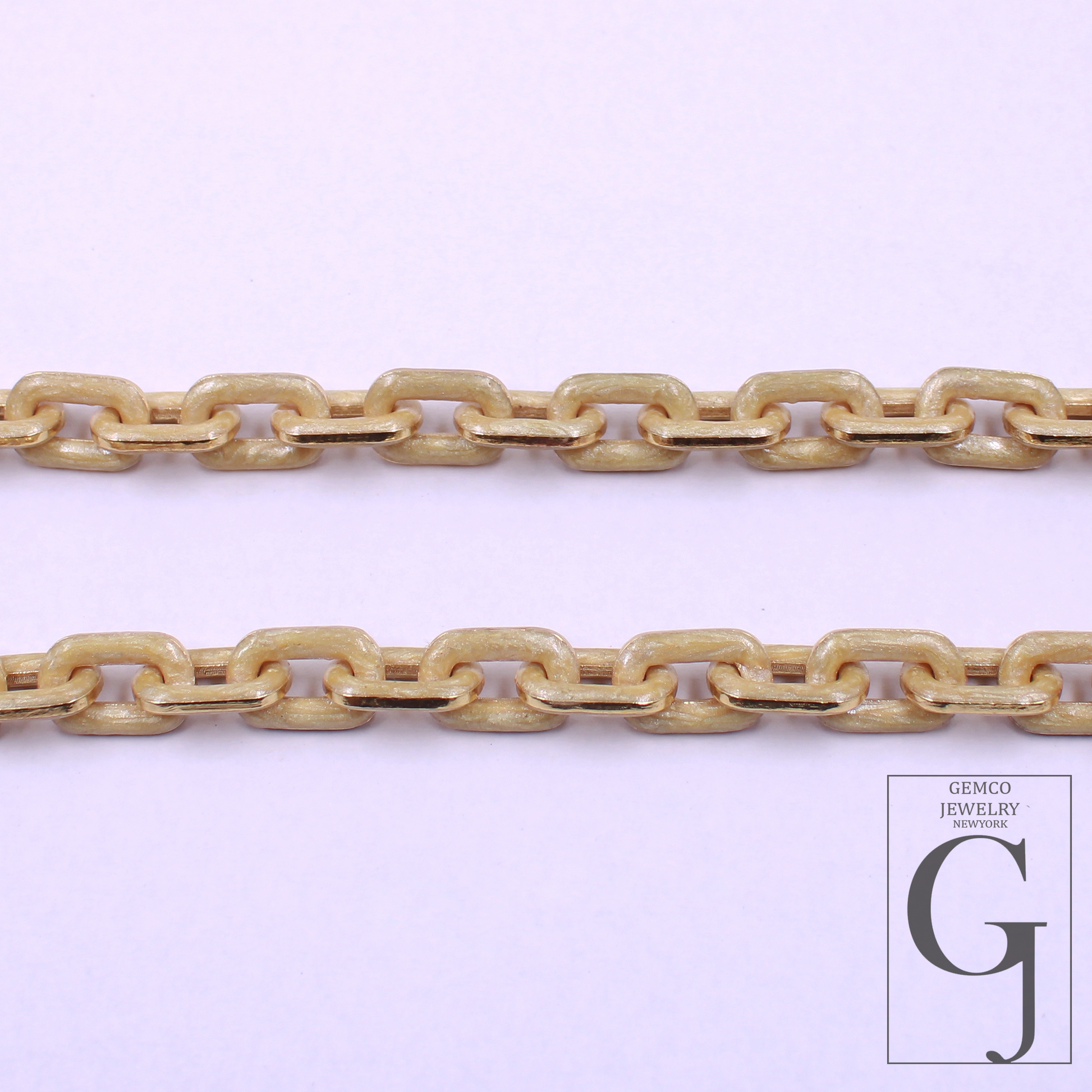 One Of A Kind Golden Pearl Enamel Necklace With Lab Grown Diamonds - Handmade Finish Brass Jewelry Necklace