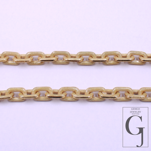 One Of A Kind Golden Pearl Enamel Necklace With Lab Grown Diamonds - Handmade Finish Brass Jewelry Necklace