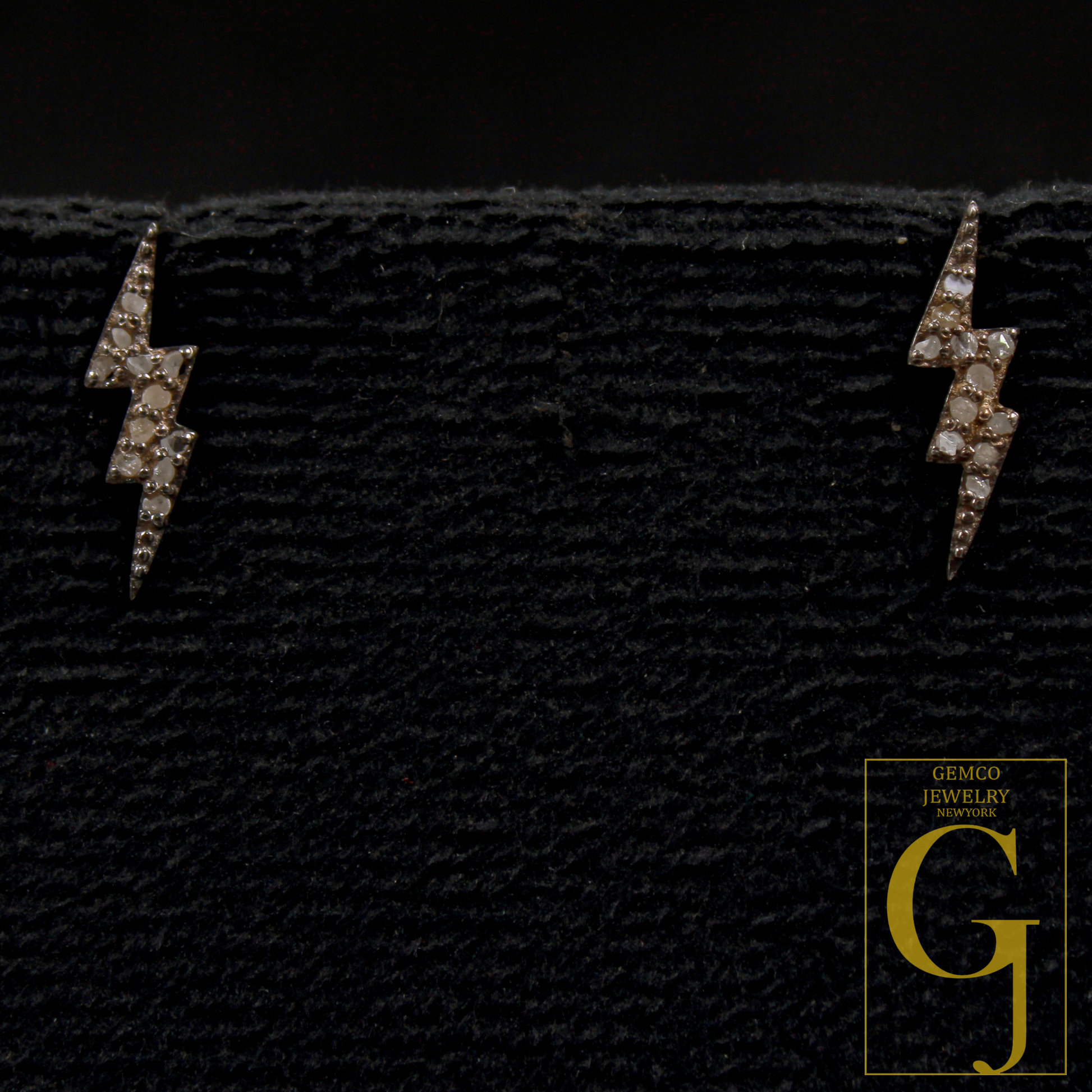 Natural Rosecut Pave Diamonds Earrings In 925 Sterling Silver Handmade Finish Designer Diamond Earring For Everyday Wear