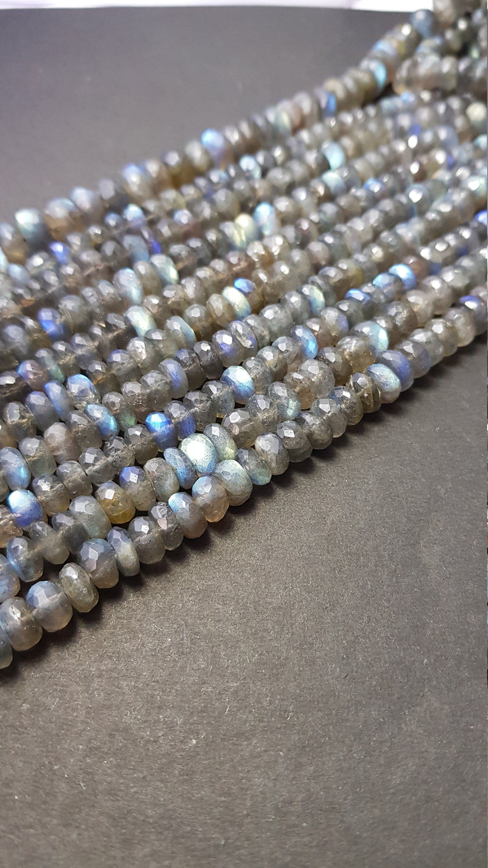 AAA Quality Labradorite 13'' Strand Finest Quality Gemstone Strand Labradorite Strand 6mm Natural Crystal Healing Jewelry Making Supplies