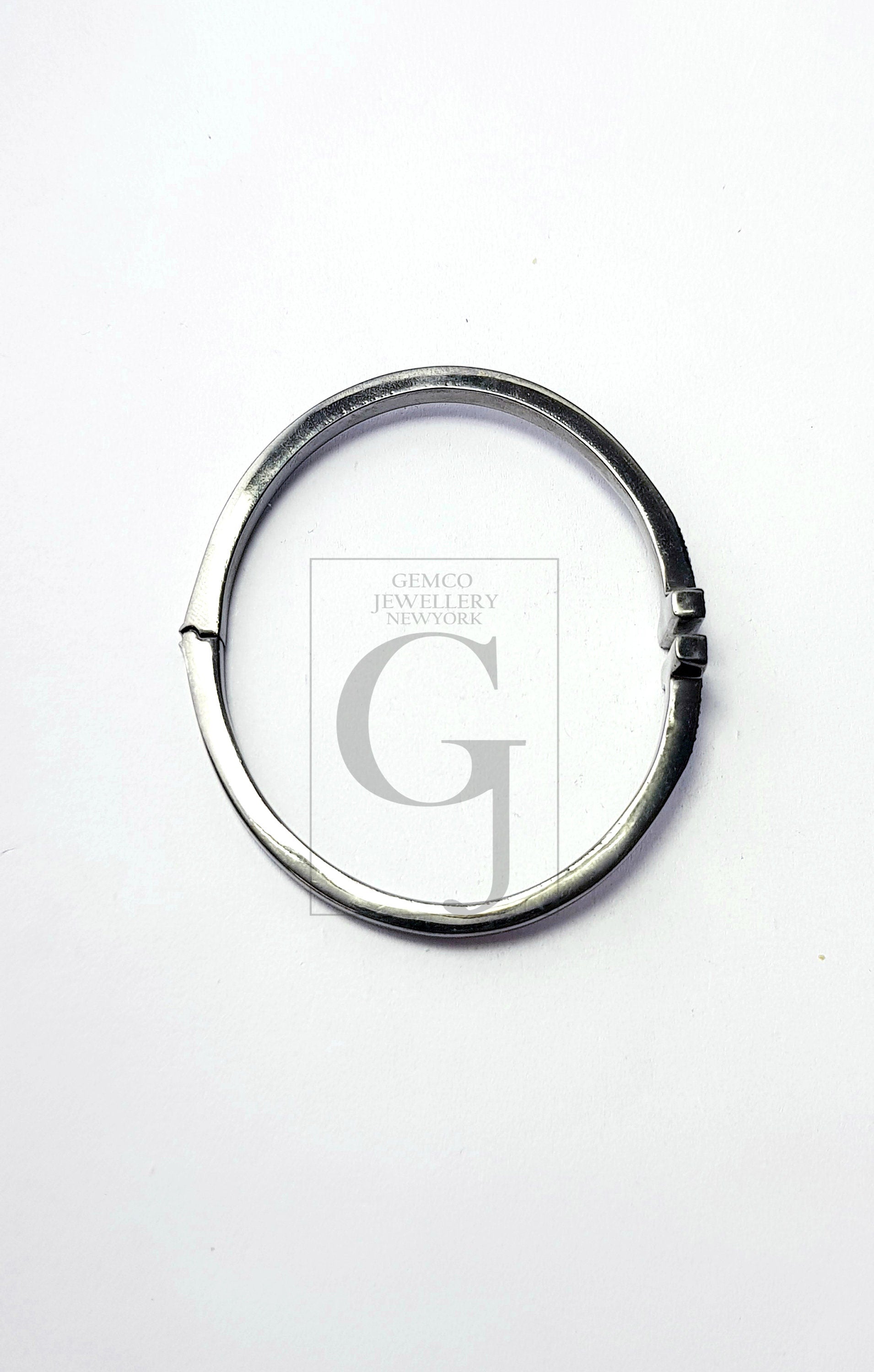 Designer Rosecut Pave Diamond Bangle 925 Sterling Silver Handmade Finish Beautiful Diamond Bangle Bracelet