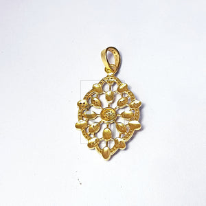 Pave diamond rosecut pendant 925 sterling silver pendant handmade diamond pendant beautiful new design diamond pendant