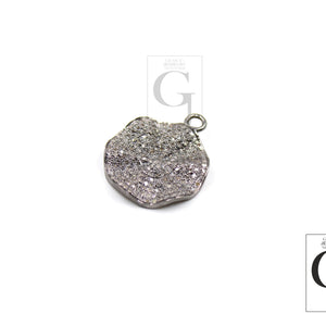 Very Antique look wavey coin designer Rosecut pave diamond pendant 925 sterling silver handmade finish diamond charms necklace pendant