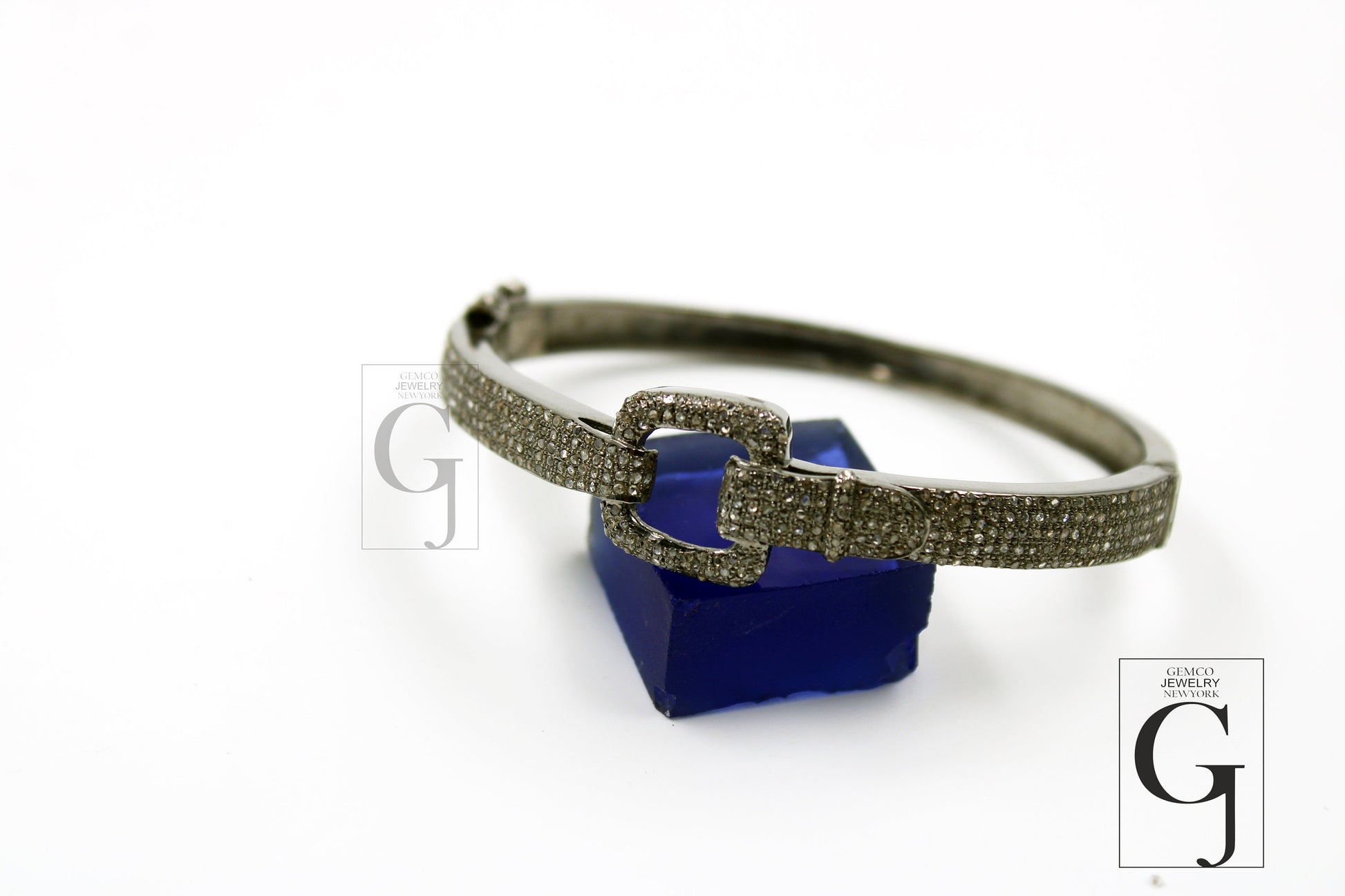 Very Beautiful Antique Look Bangle Bracelet Rosecut Pave Diamond Bangle Bracelet 925 Sterling Silver Handmade Finish Diamond Bangle Bracelet