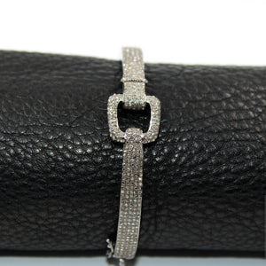 Very Beautiful Antique Look Bangle Bracelet Rosecut Pave Diamond Bangle Bracelet 925 Sterling Silver Handmade Finish Diamond Bangle Bracelet