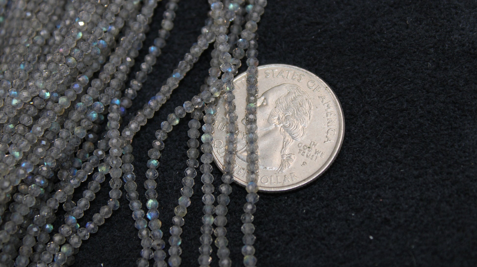 5 strands Labradorite Balls, Faceted Balls Beads,Gemstone Beads,Jewelry Making Supplies 2mm -3mm 13 inch Long ,Beads Making For Jewelery
