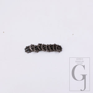1pc Rondelles Pave diamond  beads spacers design Pave diamond 925 sterling silver handmade jewelry diamond fine jewelry supplies 8mm beads