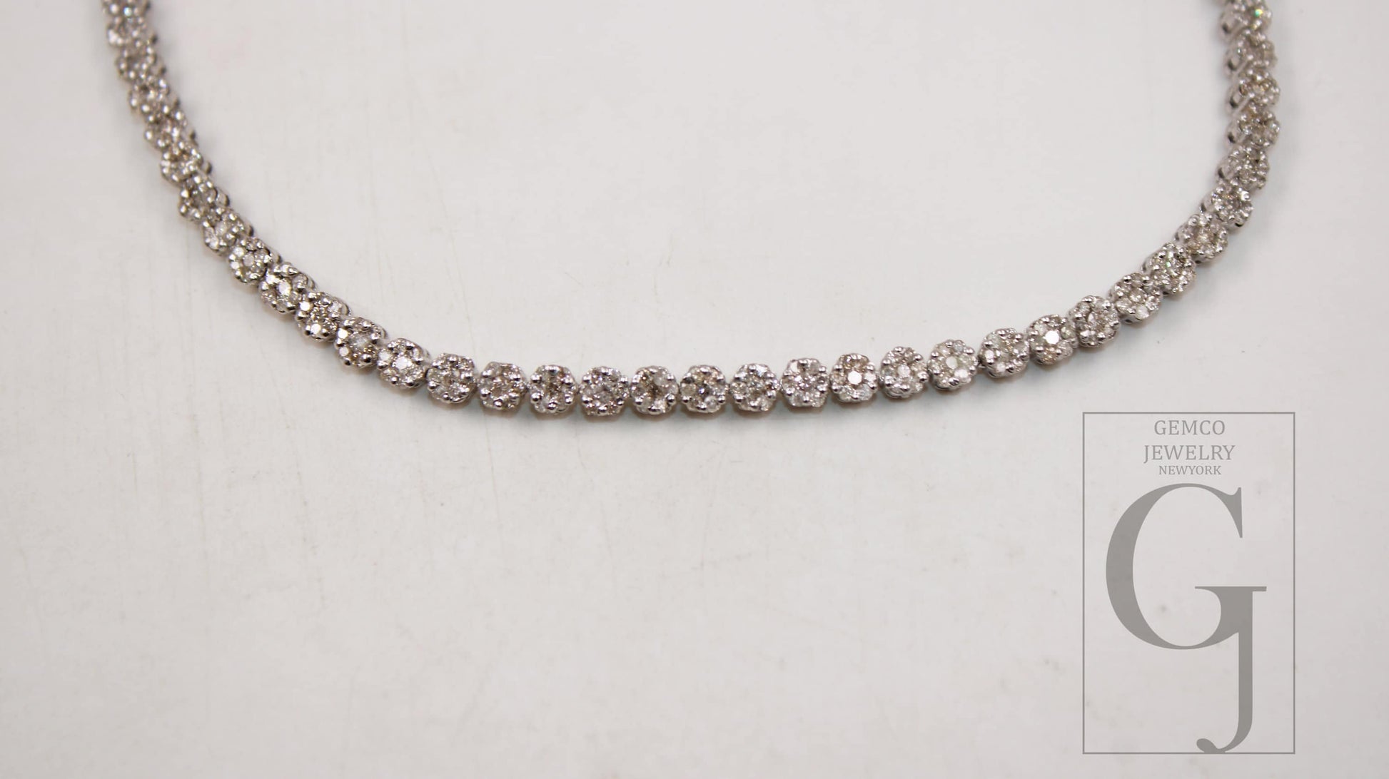 Beautiful designer tennis bracelet handmade 925 sterling silver gold bangle jewelry pave diamond brilliant cut white color diamond jewelry