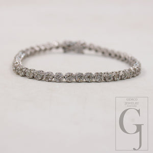 Beautiful designer tennis bracelet handmade 925 sterling silver gold bangle jewelry pave diamond brilliant cut white color diamond jewelry