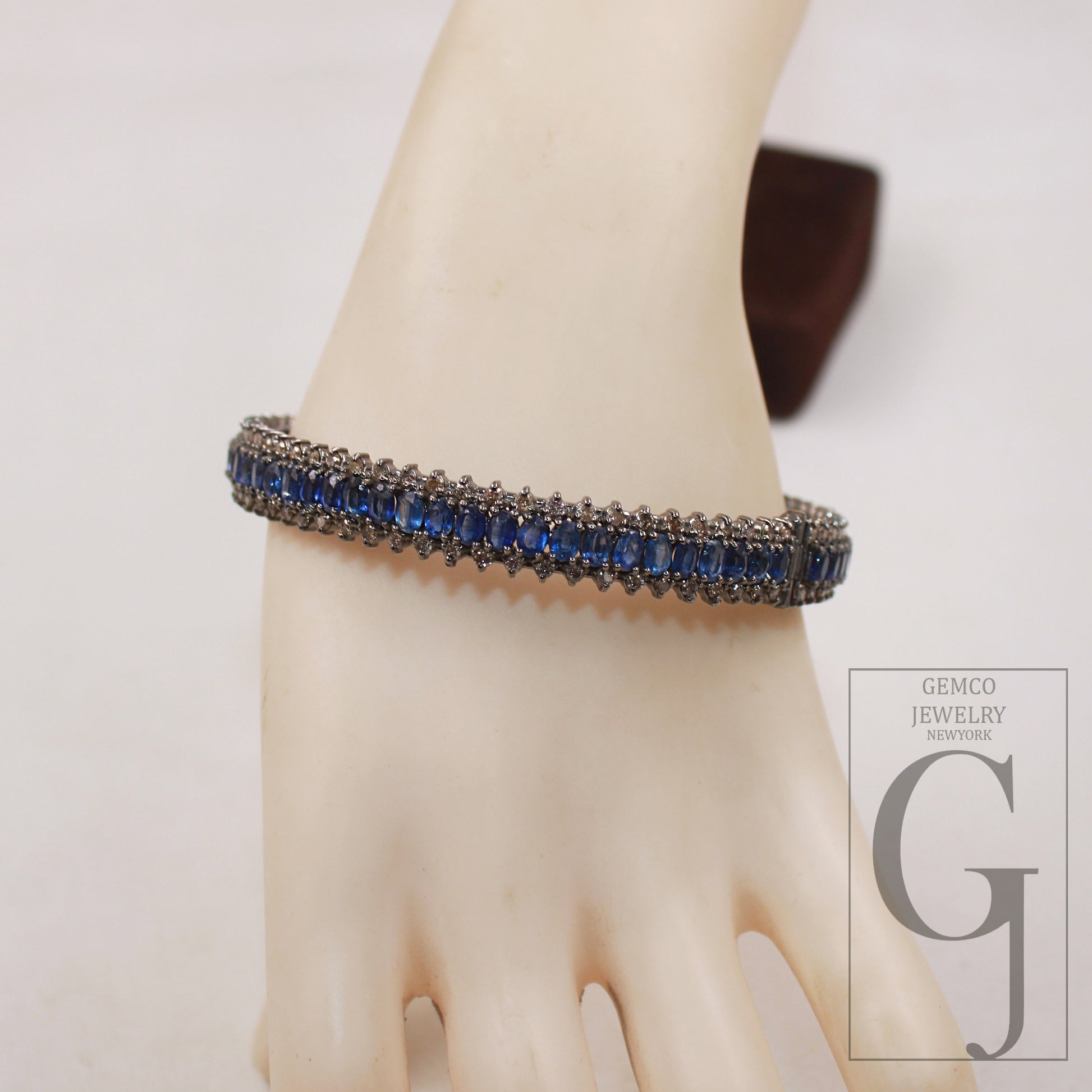 Antique oxidized look Kyanite bangle Rosecut pave diamond bracelet 925 sterling silver handmade finish diamond bangle bracelet jewelry